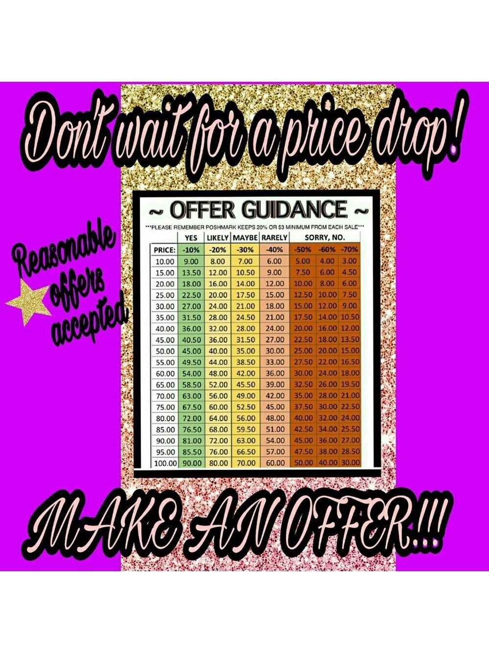 💞I L💟VE OFFERS! - Picture 2 of 2